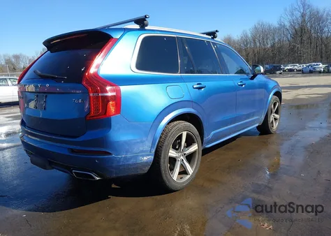 2016 Volvo Xc90 T6 R-Design из США, поврежденный, VIN YV4A22PM7G1039558